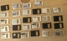 28x Vintage 3.5 Floppy Disk Metal Shutters Covers Retro Computer Parts Lot picture