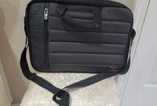 Wenger Swiss Gear Laptop Breifcase Messenger Black Swiss Army 12x18 in picture