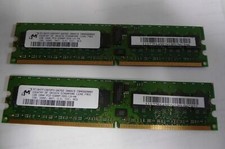 Genuine IBM Micron 2GB (2x 1GB) PC2-5300P DDR2 Reg ECC Server RAM 97Y0591 picture