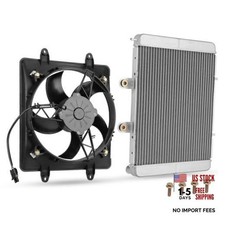 Radiator & Cooling Fan Assy for Polaris RZR 800 570 2008-2022 Sportsman ACE picture