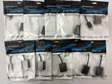 5 Pack Monoprice DisplayPort dp 1.2a  to VGA Active Adapter Cable 6