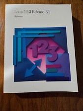 Lotus 1-2-3 Release 3.1 Reference User's Guide (Paperback, 1990) picture