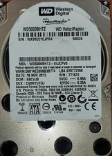 WD VelociRaptor WD5000BHTZ 500GB 10K RPM 64MB 6Gbps SATA 2.5
