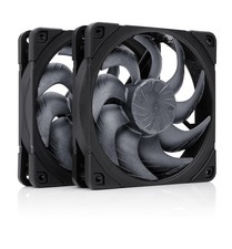 NF-A12x25 G2 PWM Sx2-PP chromax.Black High-End Quiet Fans 2x120mm High Airflow picture
