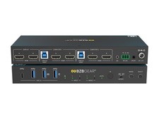 BZBGEAR 8K UHD HDMI 2.1 2x1 KVM Switch USB 3.0/Hotkey/IR BG-8K-KVM22A picture