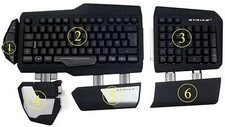 Replacement Parts for Mad Catz Gaming Keyboard - S.T.R.I.K.E Strike 7- US layout picture