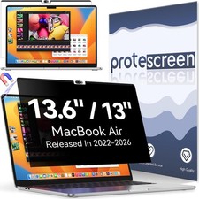 Magnetic Removable Privacy Screen Protector for MacBook Air 13.6 Inch (2022-2026 picture