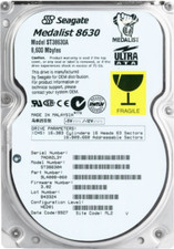 HARD DRIVE SEAGATE MEDALIST 8630 ST38630A 8.6GB 5400RPM IDE ATA 3.5'' inch picture