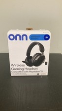 Onn Wireless Gaming Headset Compatible with PlayStation 5, Bluetooth/2.4GHz, Blk picture