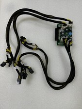 Used genuine Dell  T630 T640 GPU PSU Expansion Board X7C1K + 4x Cables DRXPD. picture