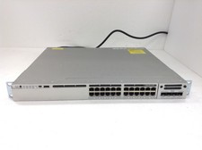 Cisco Catalyst WS-C3850-24P-E 24 PoE+ Gigabit Switch  w/C3850-NM-4-1G Module picture