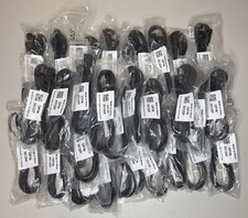Lot Of 30 OEM Genuine Dell DP/N 05120P 3-Prong AC Power Cord Adapter Cable Black picture