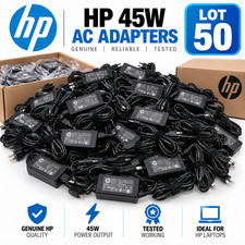 LOT50 Genuine HP 45W USB-C Type-C AC Power Adapter Charger L42206-002 L43407-001 picture