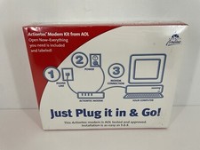 VTG Actiontec Modem Kit From AOL  NEW SEALED EX56012-04 picture