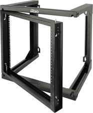 9U Wall Mount Server Rack 18In Deep 19In Network Rack Swing Gate Tecmojo picture