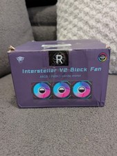 Interstellar V2RS Cooling Fans white Aura RGB  Daisy Chain Cooler  picture