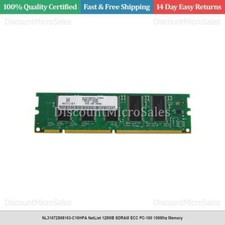 NL31672S08163-C10HPA NetList 128MB SDRAM ECC PC-100 100Mhz Memory picture