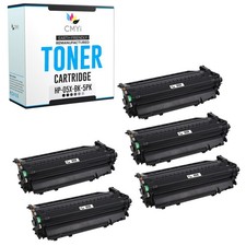 5PK Replacement CMYi 05X Toner Cartridges for HP LaserJet P2050 P2055dn P2055X picture