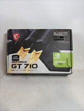 BRAND NEW MSI GeForce GT 710 2GB DDR3 Graphics Card picture
