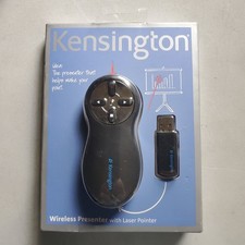 Kensington Wireless Presenter w/Red Laser Pointer K33374USA Brand New In Box picture