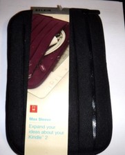NEW KINDLE 2 READER COVER WITH POCKET*MAX SLEEVE**BELKIN*BLACK*NEW picture