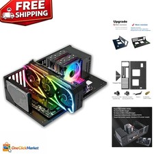 RGB Lighting Open Chassis for ATX/M-ATX/ITX Motherboards - Versatile and Durable picture