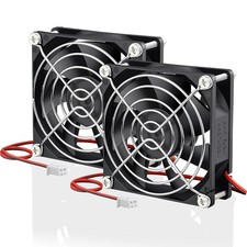 80Mm x 80Mm x 25Mm 12V IP67 Waterproof DC Cooling Fan Dual Ball Bearing Ventilat picture