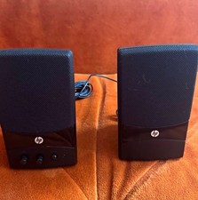 HP UC-236 GL313AA 2.0 Wired USB Powered Computer Speakers Black picture