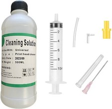 Epson Printer Cleaning Unblock Print Head Nozzles Cleaner Flush - 500ml picture