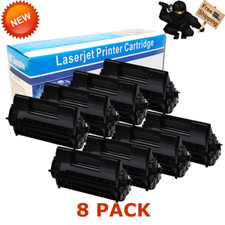 8 PK Black Toner Cartridge For Okidata 52123601 B710DN B710N B720N B730DN B730N picture