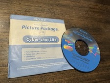 Sony Picture Package ver. 1.0 with SPVD-012 USB Driver for Cybershot Cameras NM picture