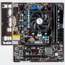 ASRock FM2A55M-DGS FM2 MicroATX Motherboard 8GB DDR3 AMD APU A6-5400K Radeon picture