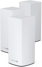 LINKSYS VELOP ATLAS WIFI 6 ROUTER HOME WIFI MESH SYSTEM (AX5400) 3 PACK - WHITE picture