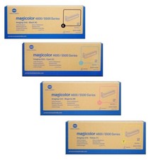 4 X Genuine Konica Minolta 4600 4690 4650 5600 Printer  Imaging DRUM A0310GF picture
