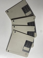 Lot of 4 Sony MFD-2HD Blank Micro Floppydisk 1.44 MB High Density for IBM PS/2 picture