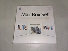 NEVER USED Apple Mac Box Set v.10.6 Snow Leopard Family Pack Intel-based Mac (P9 picture