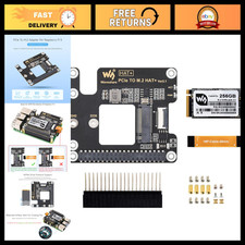 PCIe to M.2 Adapter for Raspberry Pi 5, NVMe SSD Support, High-Speed 256GB Drive picture