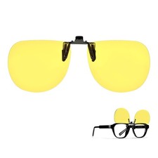 Clip On Blue Light Blocking Glasses- Fit Over & Flip-Up Design picture