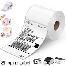 4x6 2x2 3x3 Direct Thermal Shipping Label Self-Adhesive Paper for PM-241BT/D520 picture