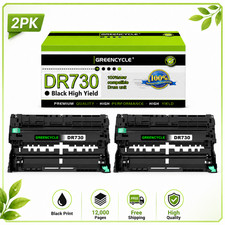 2PK DR730 DR-730 Drum Unit Compatible For Brother MFC-L2710DW MFC-L2750DW TN760 picture