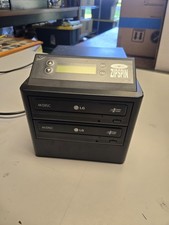 ZipSpin 2-Target CD/DVD Duplicator M-DISC Read/Write Standalone, Black picture