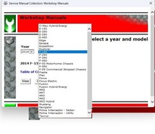 2014 Ford Car Vehicle and Truck WorkShop Mechanic Service Repair Manual on USB picture