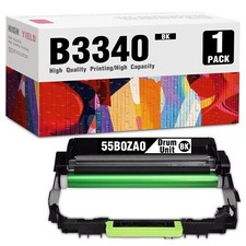 Compatible 55B0ZA0 Black Drum Unit (1-Pack) for Lexmark Printers MS331/431 picture