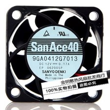 1PCS Sanyo 4015 9GA0412G7013 12V 0.17A High-Airflow Cooling Fan picture