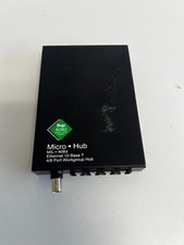 KK3:  Lot of 2 Digi Micro Hub MIL-4083 Ethernet 10 Base T 4/8 Port Workgroup Hub picture