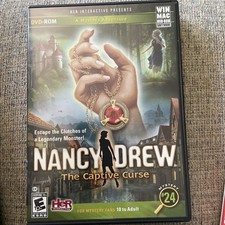 Nancy Drew THE CAPTIVE CURSE DVD-ROM Her Interactive Mystery Game #24 Win/Mac picture