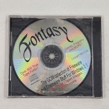 New Fontasy Over 800 True Type Fonts, Games, Programs & More CD Rom picture