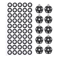 3D Scanning Markers Kit 10Pcs 6mm Hemispherical & 500Pcs 6mm Round PET+Plastic picture