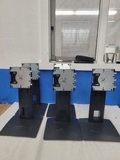 Lot OF 5, HP F37G8049012 Adjustable Monitor Stands With Base picture
