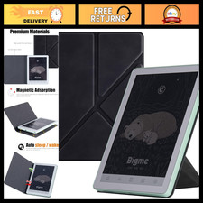 eReader Case for Bigme B6 Color & B/W, Stylish Rock Black Cover, Durable Protect picture